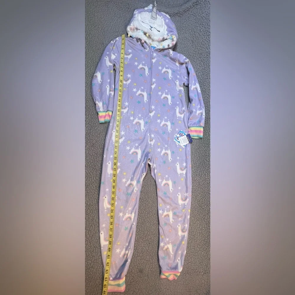 Sleep On It‎ Girls Plush Unicorn Sleeper Size Large Purple New